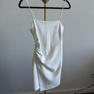 Zara -  White strappy summer dress - XS